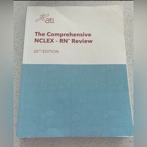 The Comprehensive Nclex RN Review Lightly used